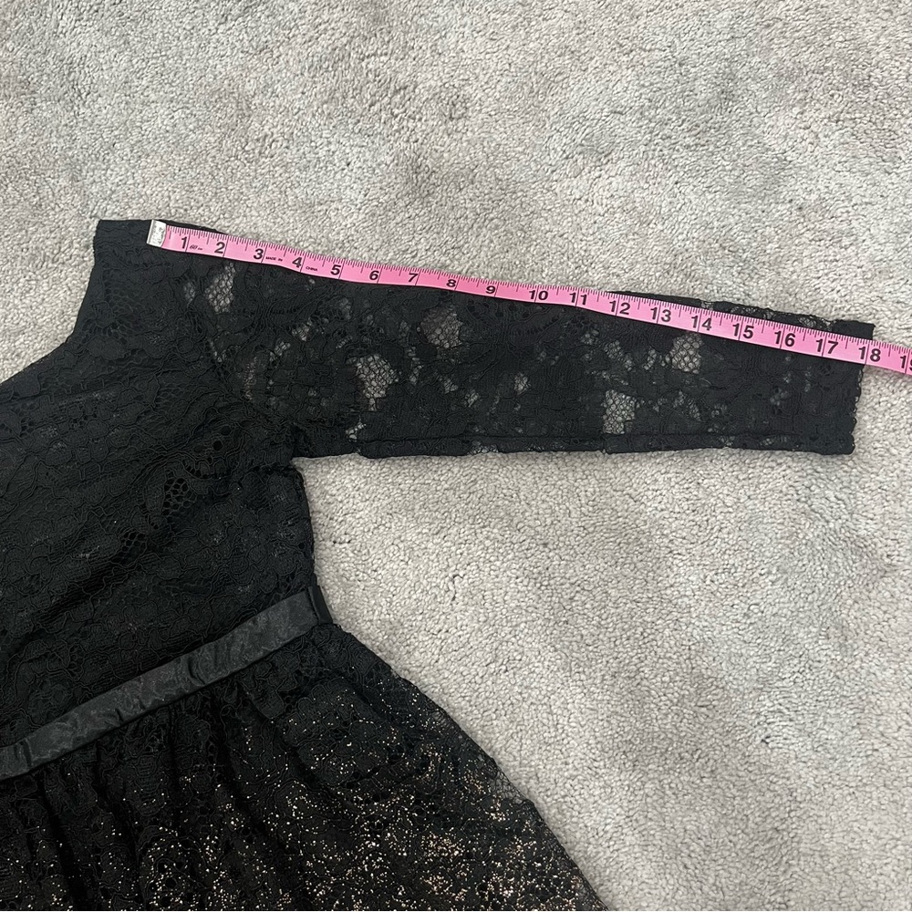 US Angels Girls' Ombré Lace Dress Sz 14 - Picture 11 of 11
